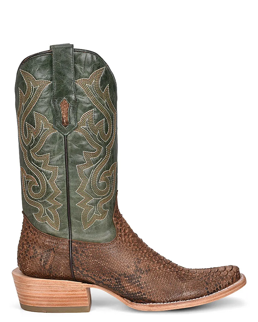 Men's Embroidery Western Boots