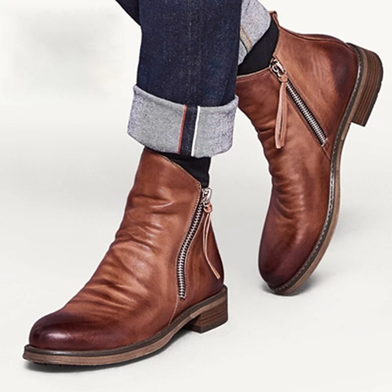 Men's Martin Winter Boots: Stylish Comfort for Embracing the Cold