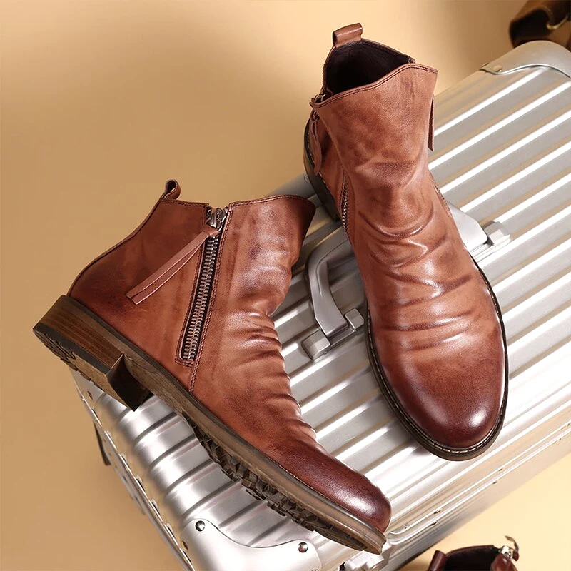 Men's Martin Winter Boots: Stylish Comfort for Embracing the Cold