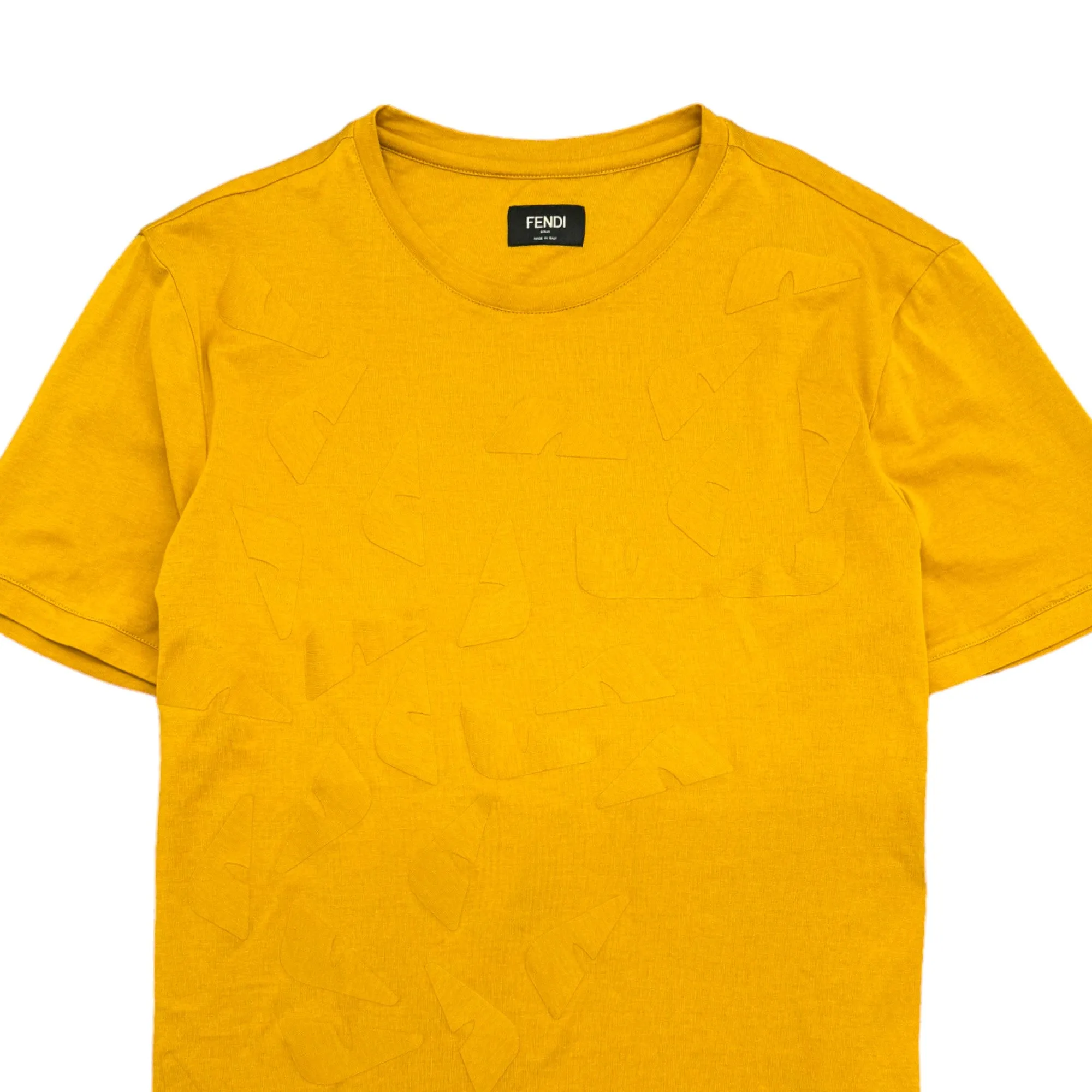 Men's Monster Eye T-Shirt Yellow Size M