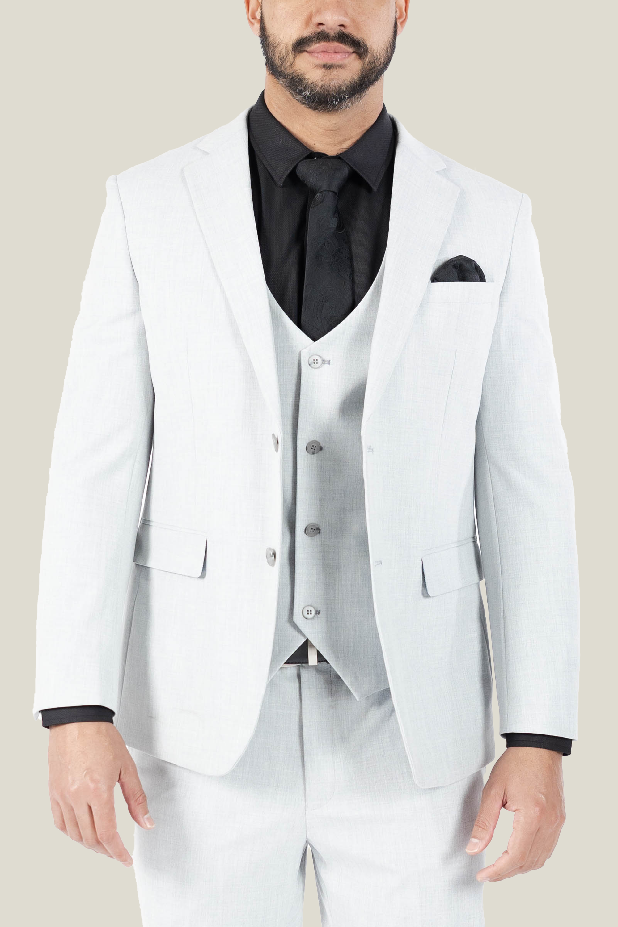 Men's Stone Grey Suit Jacket