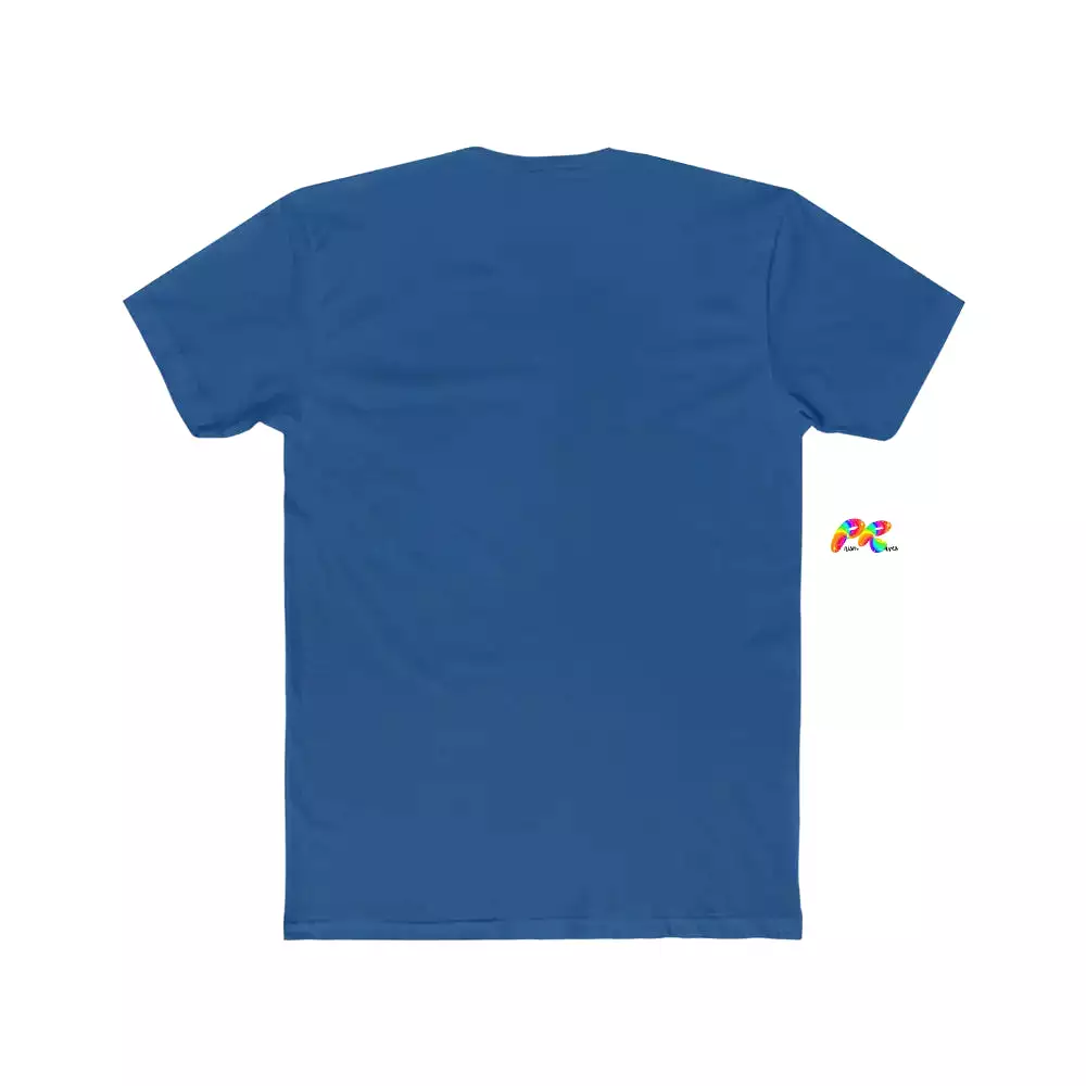 Men's Striped Pride Cotton Crew T-Shirt