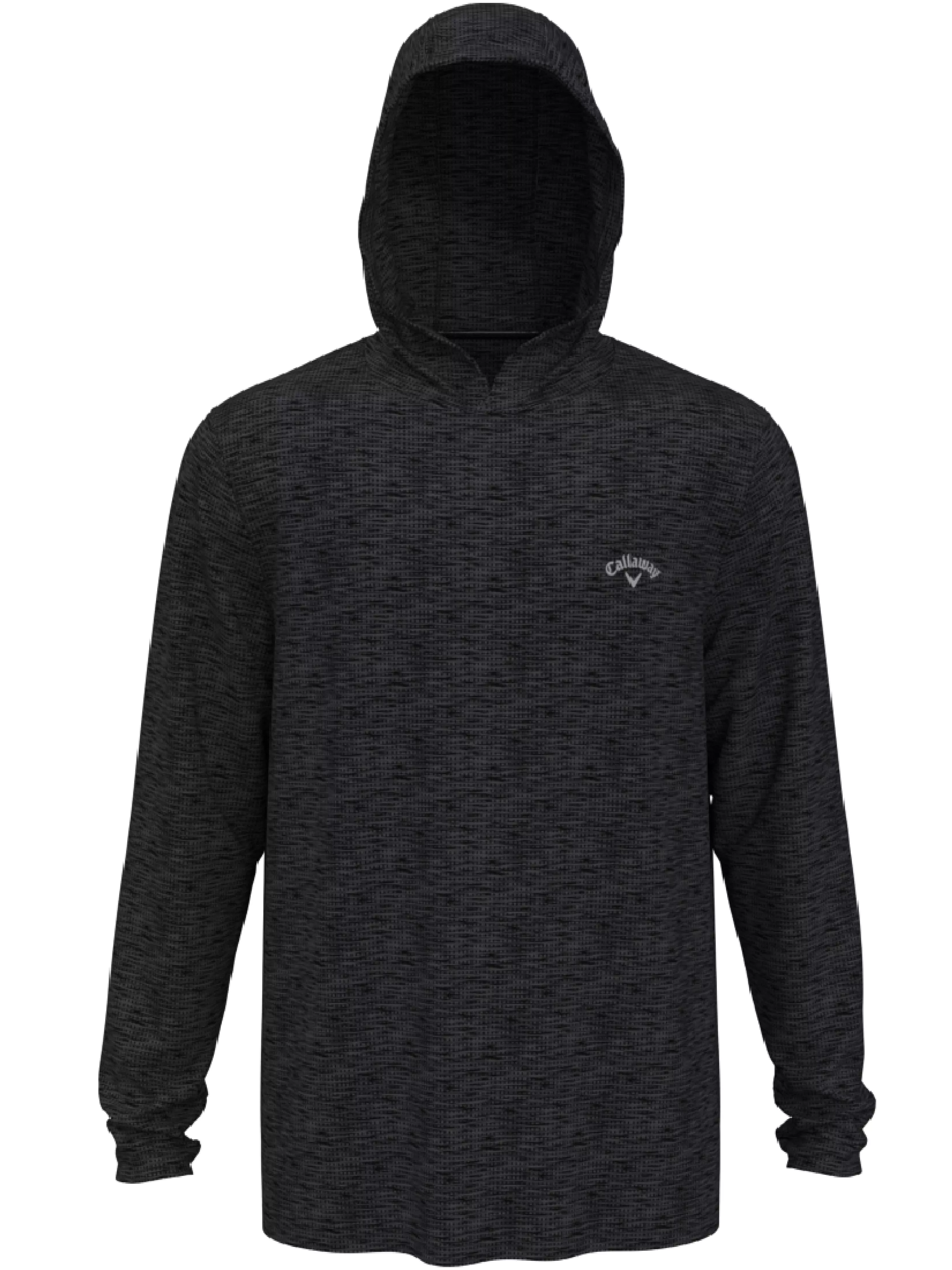 Mens Texture Coastal Hoodie