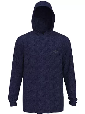 Mens Texture Coastal Hoodie