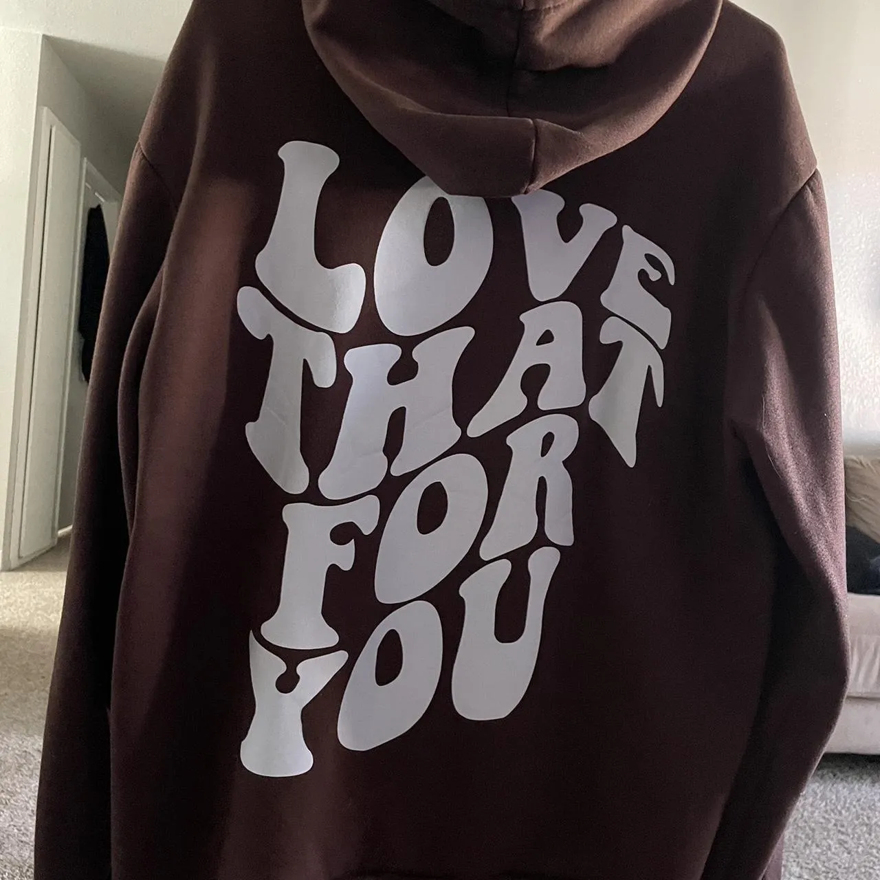 Men's Brown Hoodie