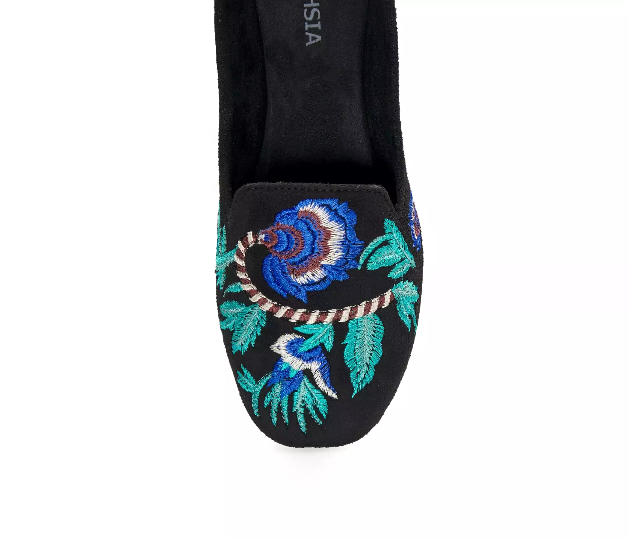 Midnight Blossom Loafers