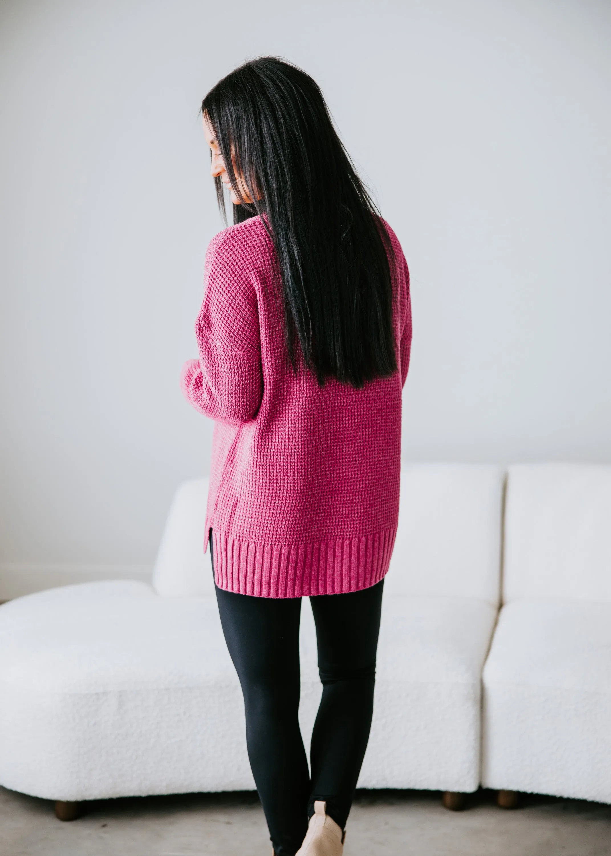 Mikah Waffle Knit Sweater