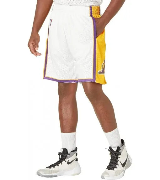 Mitchell & Ness Los Angeles Lakers Men's Shorts SMSHAC19184-LALWHIT09