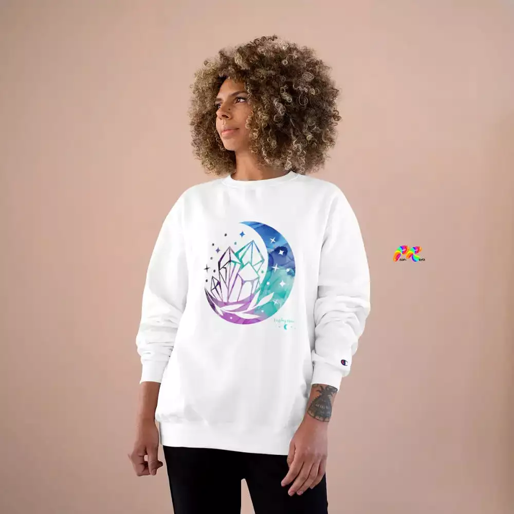 Moon Crystals Champion Sweatshirt