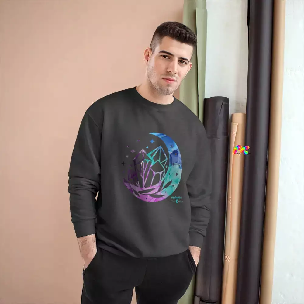 Moon Crystals Champion Sweatshirt