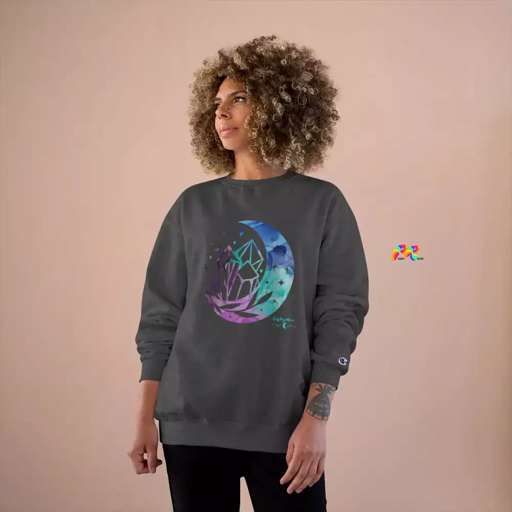 Moon Crystals Champion Sweatshirt