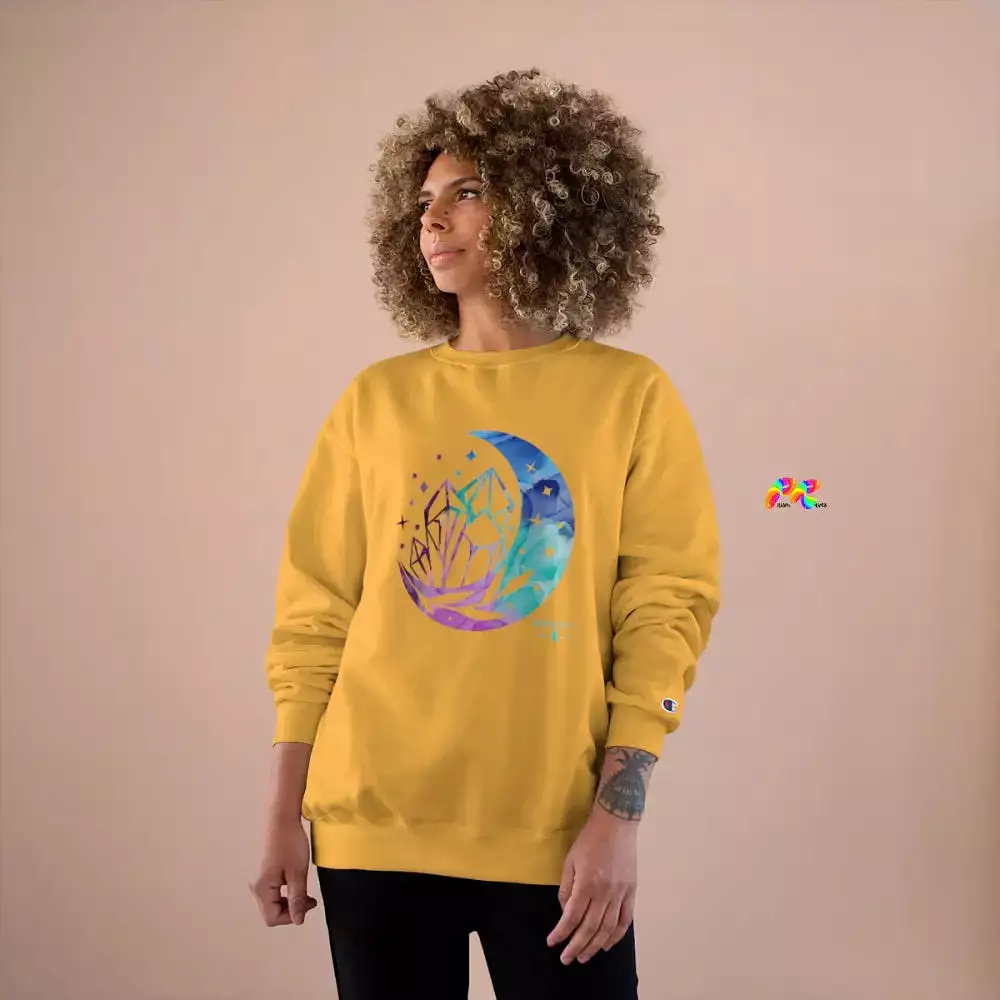 Moon Crystals Champion Sweatshirt