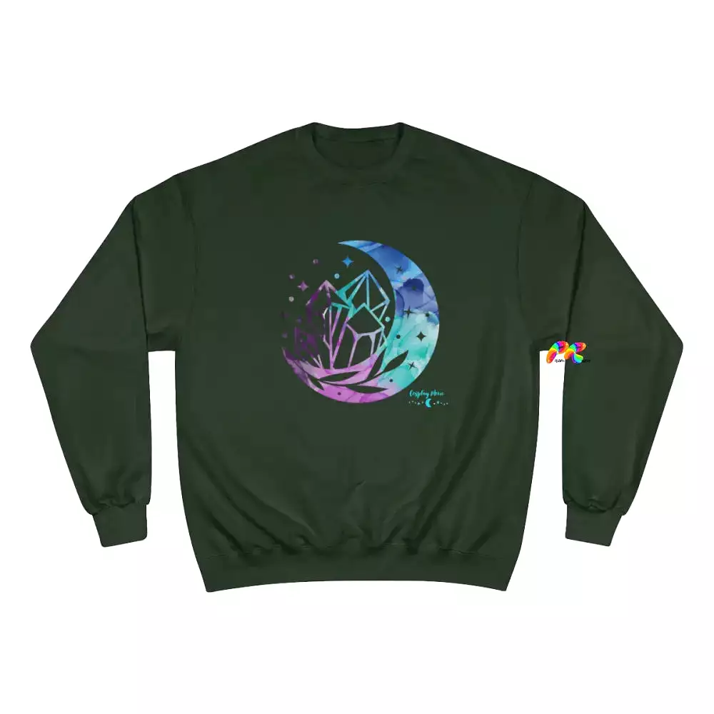 Moon Crystals Champion Sweatshirt