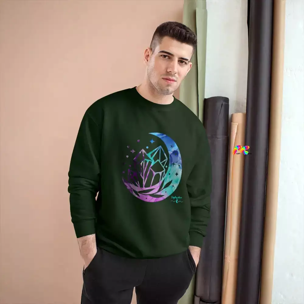 Moon Crystals Champion Sweatshirt