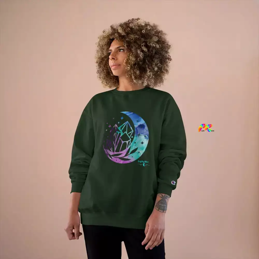 Moon Crystals Champion Sweatshirt