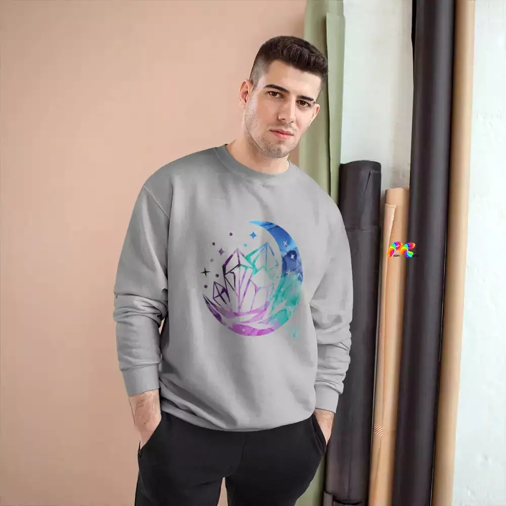 Moon Crystals Champion Sweatshirt