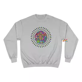 Mushroom Trip Rave Champion Sweatshirt