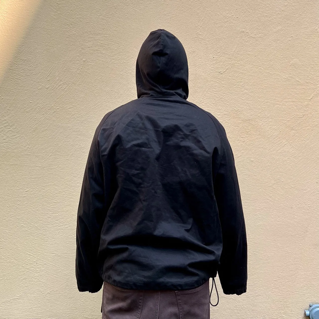 New Black Anorak Jacket