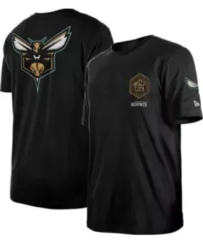 New Era Men's NBA Charlotte Hornets 2022/23 City Edition Elite Pack T-Shirt