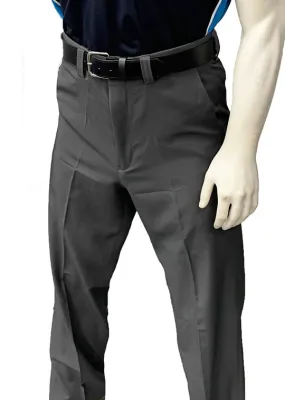 NEW! Men's Smitty 4-Way Stretch Umpire Flat Front Pants Non-Expander