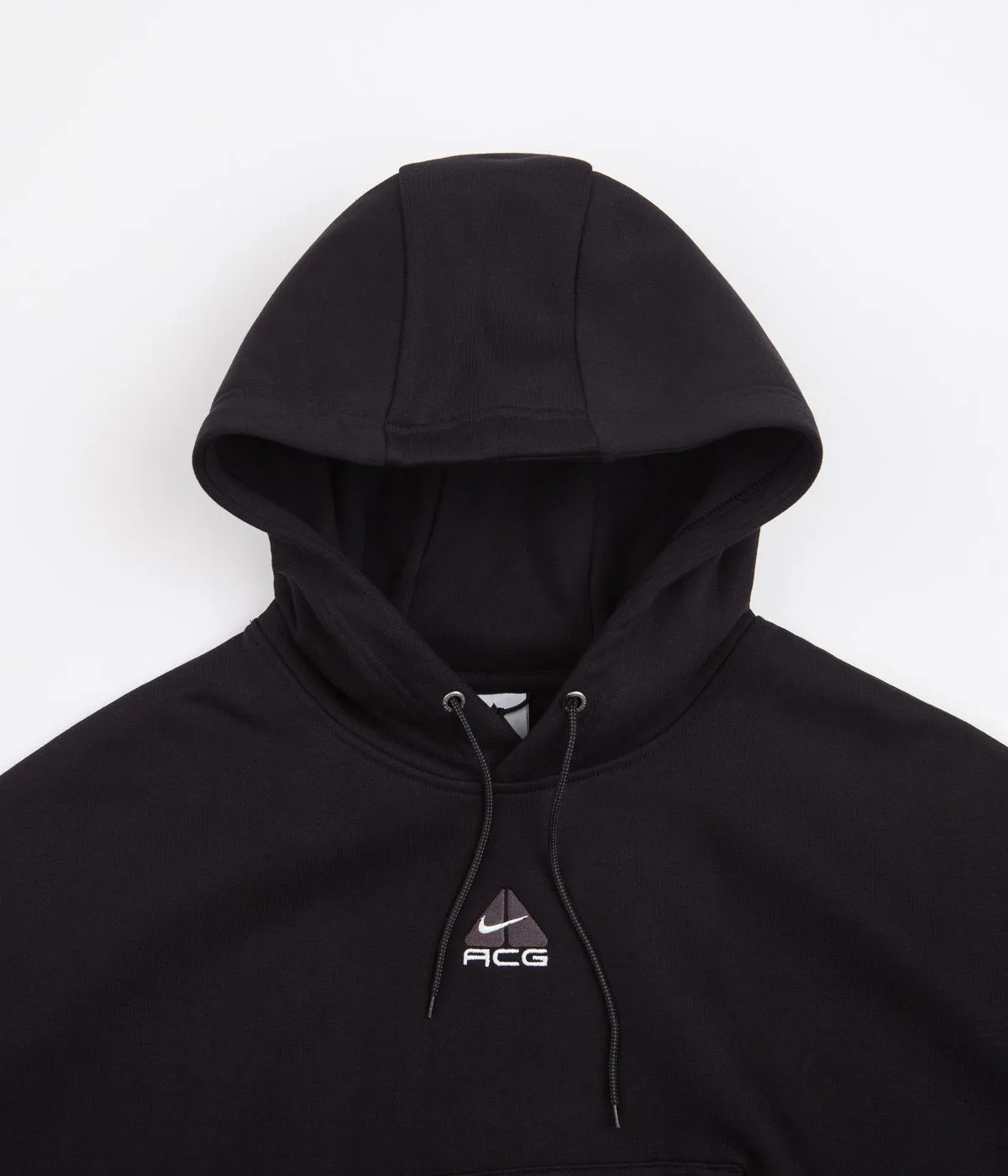 Nike ACG Womens Tuff Knit Hoodie - Black / Summit White / Dark Smoke Grey