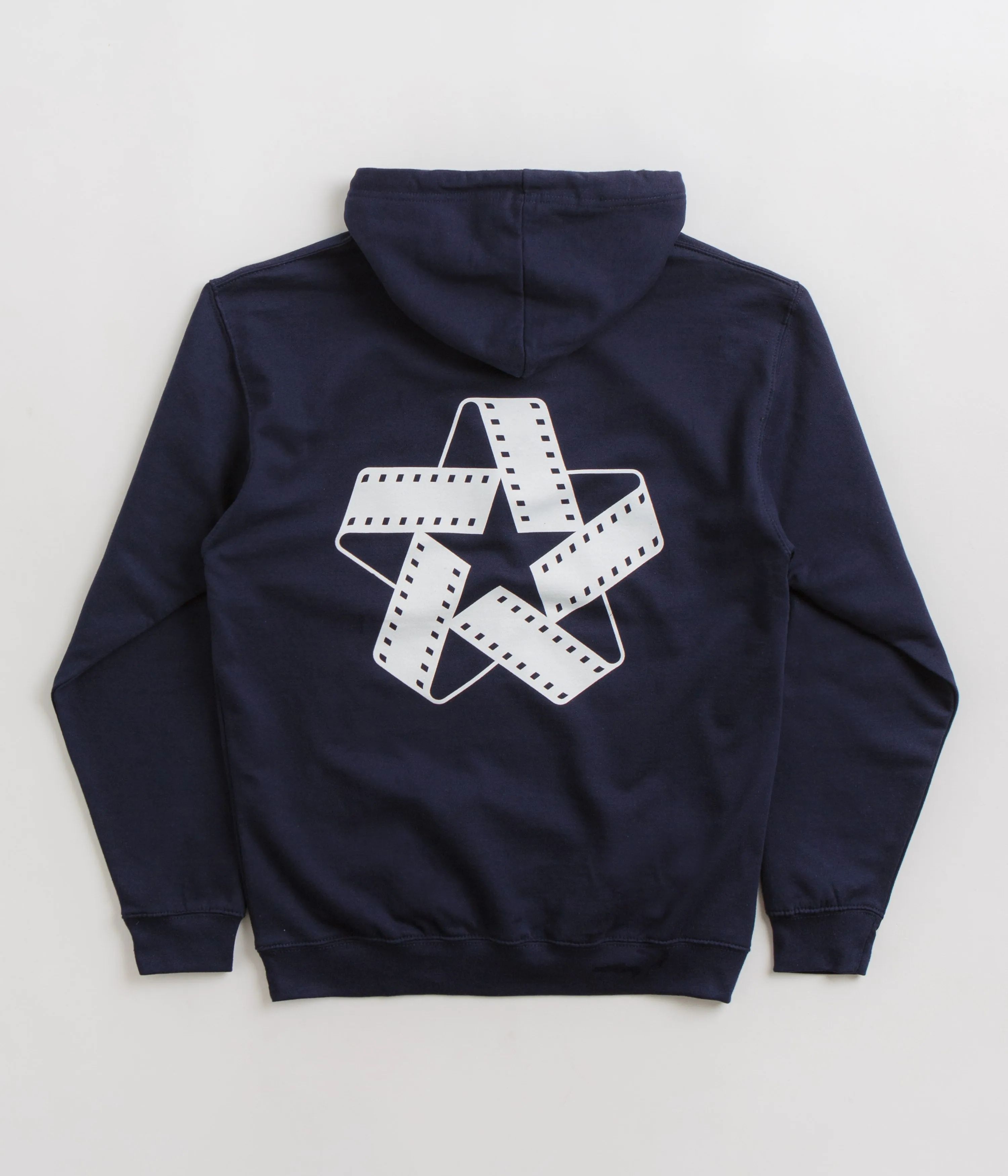 North Film Star Hoodie - Navy / White