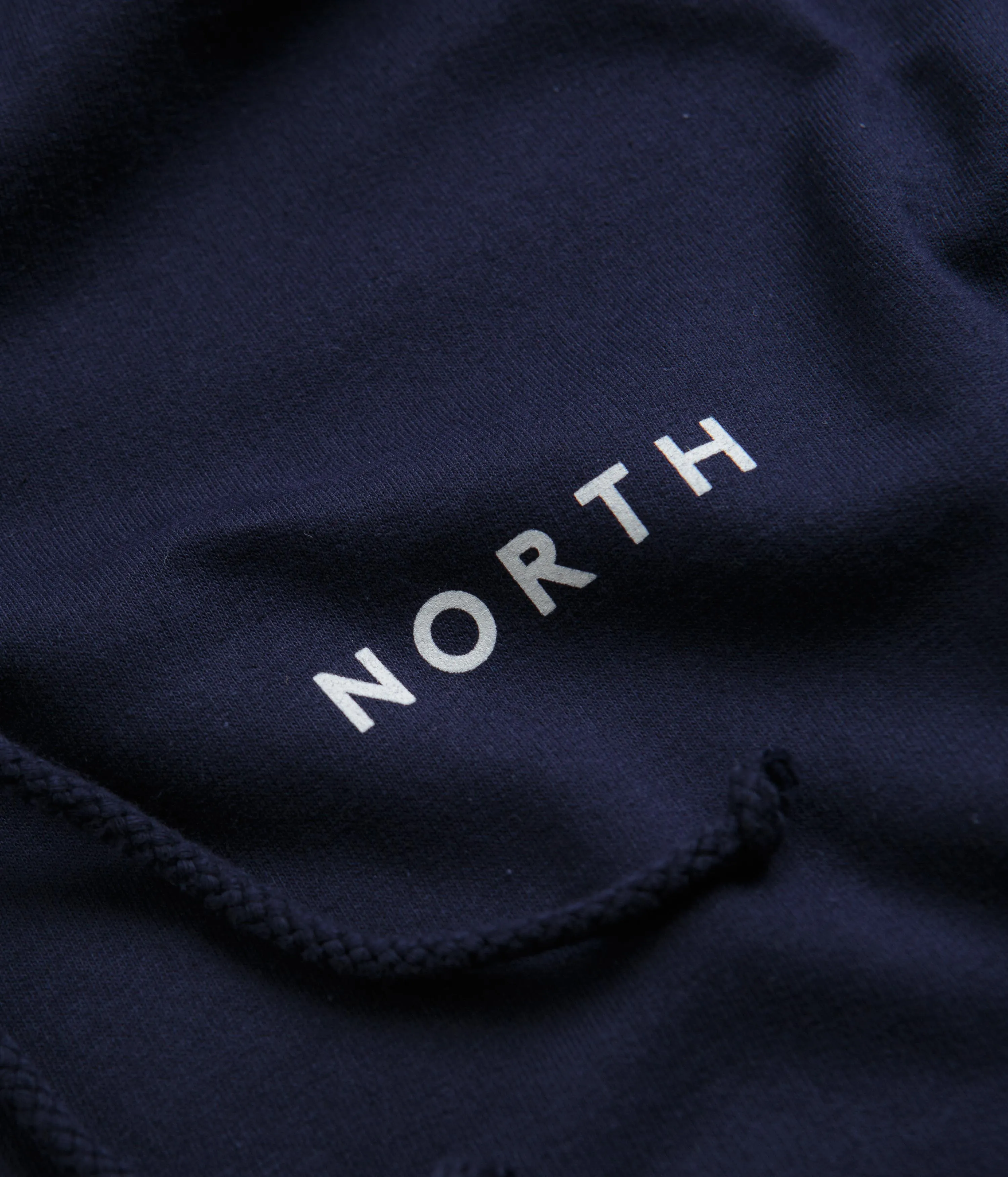 North Film Star Hoodie - Navy / White