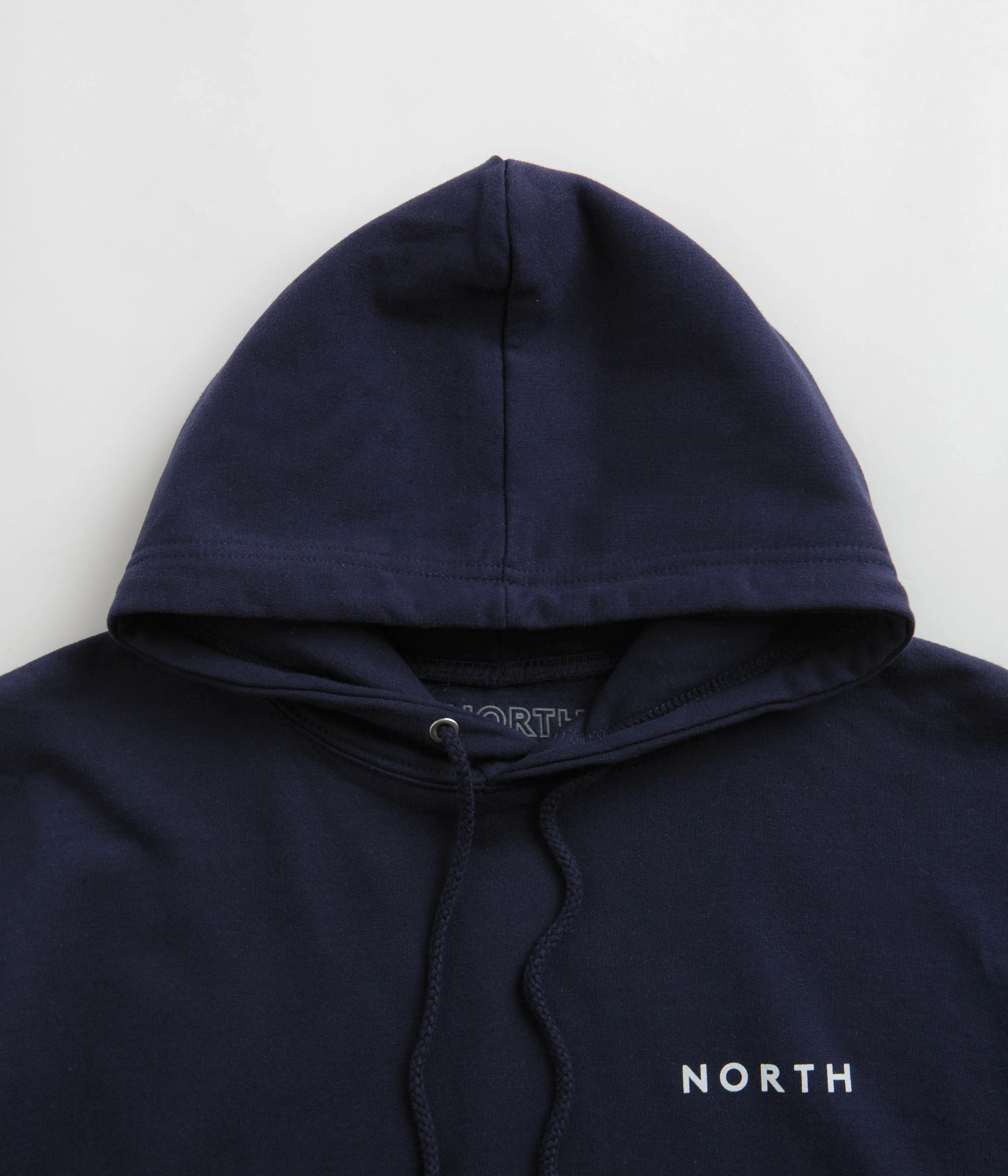 North Film Star Hoodie - Navy / White