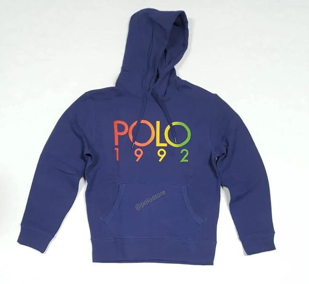 Nwt Polo Ralph Lauren Navy Polo 1992 Pullover Hoodie