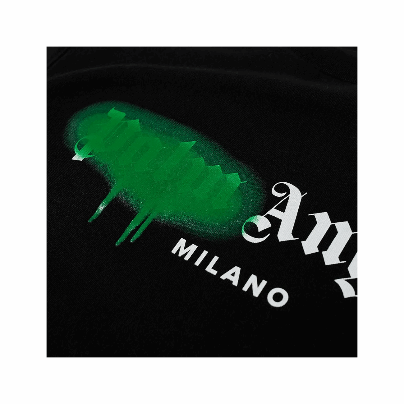 Palm Angels Milano Sprayed Logo Men's Sweatshirt