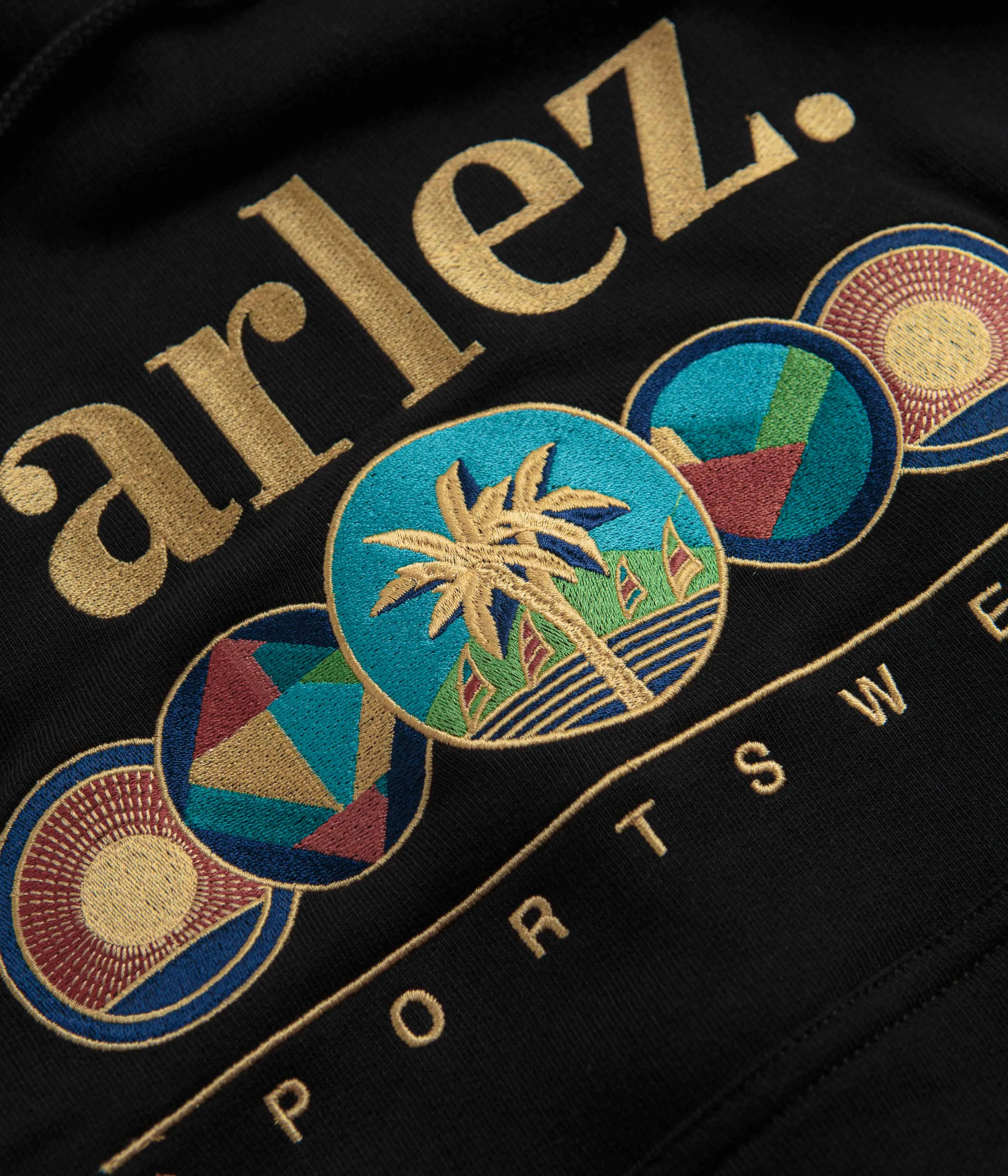 Parlez Reefer Hoodie - Black