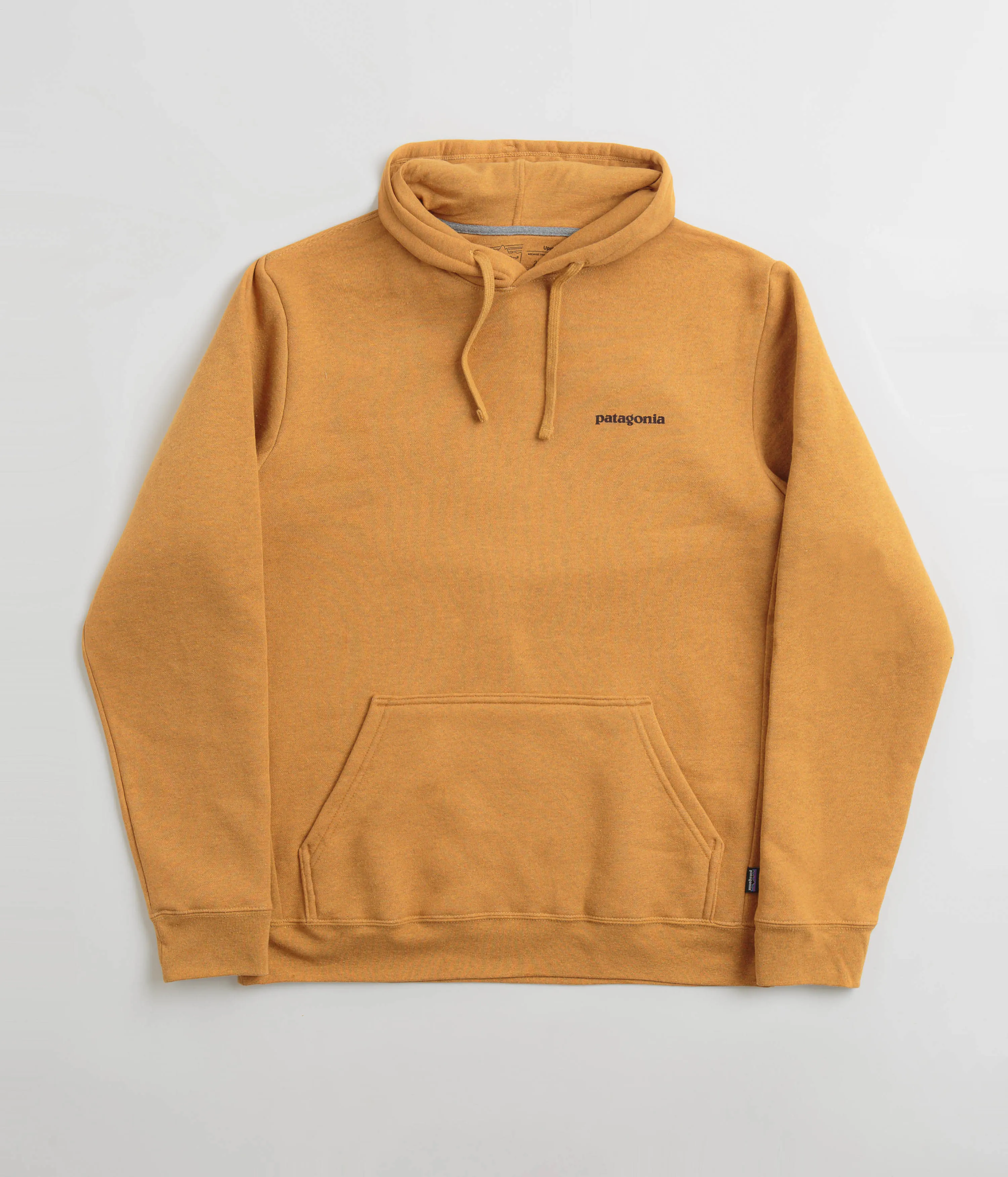 Patagonia Boardshort Logo Uprisal Hoodie - Dried Mango