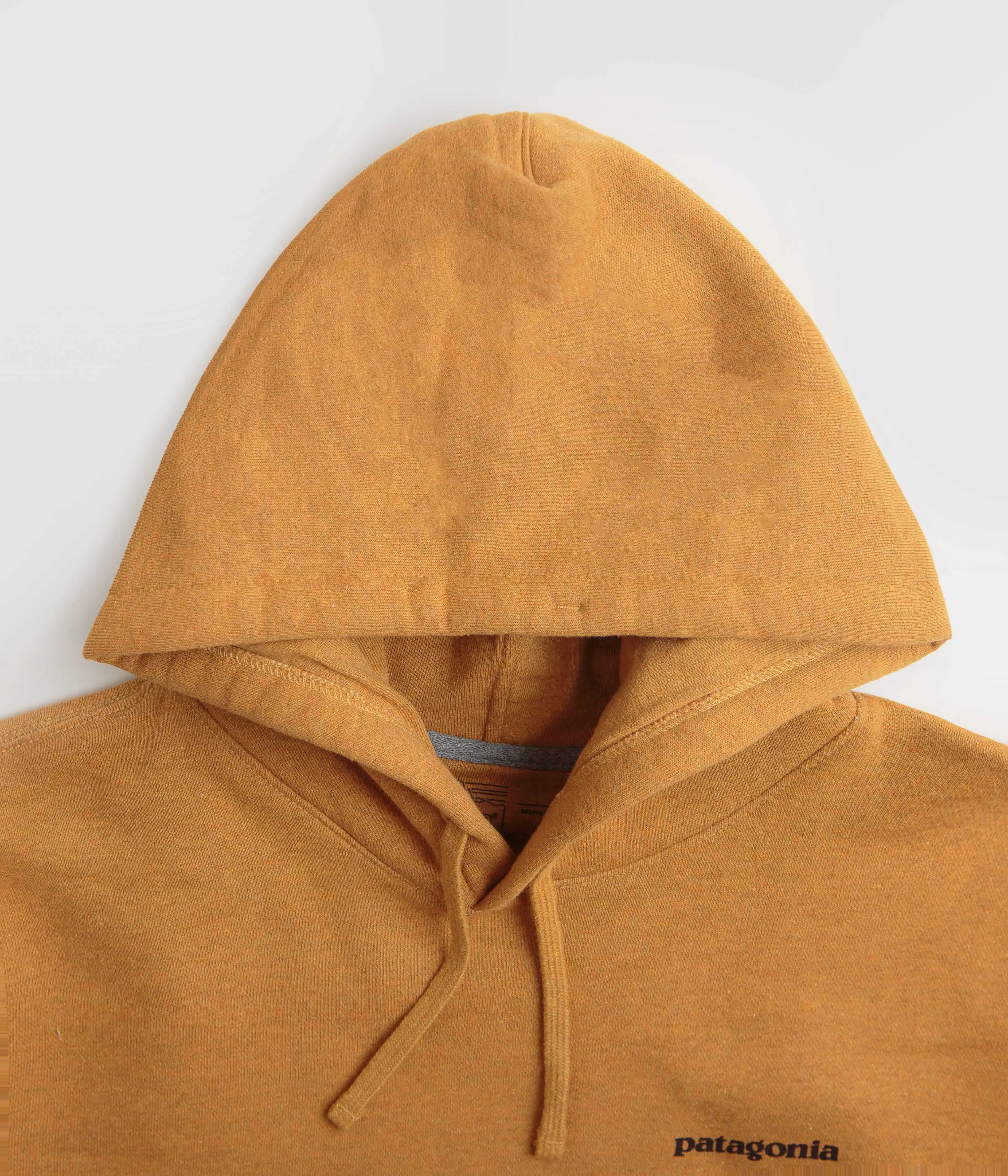 Patagonia Boardshort Logo Uprisal Hoodie - Dried Mango