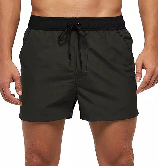 Patchwork Beach Shorts For Men