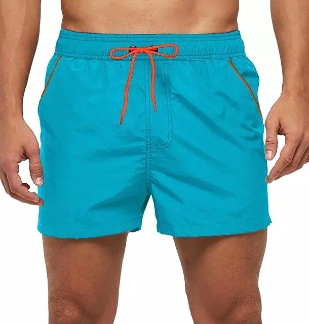 Patchwork Beach Shorts For Men