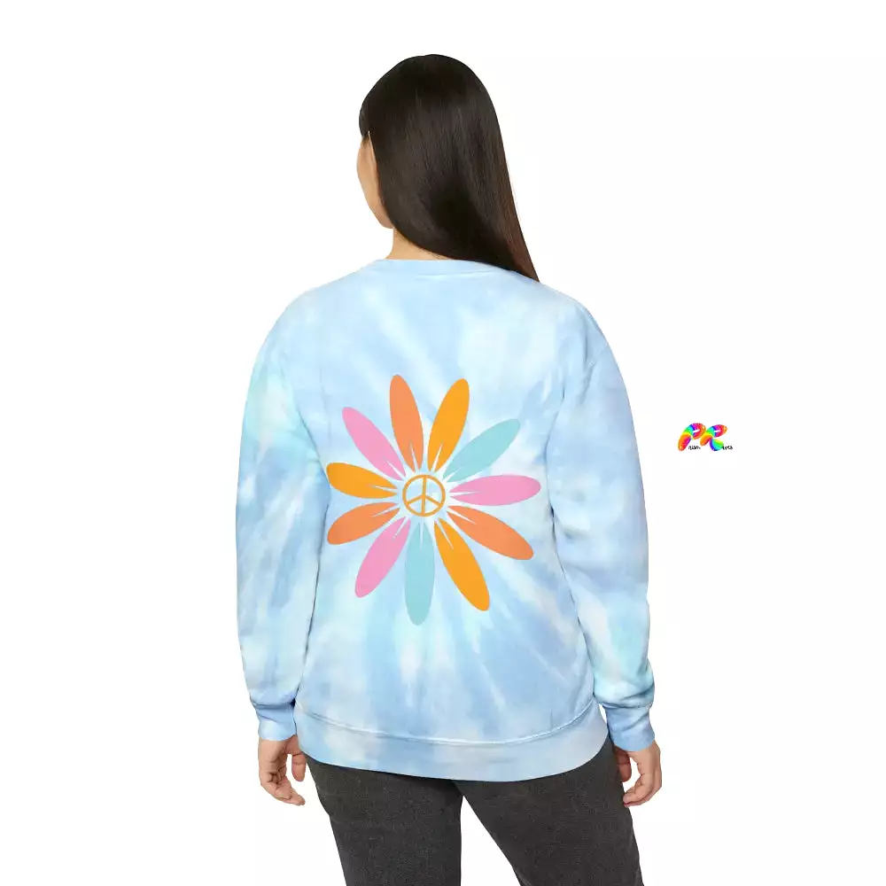 PLUR Sweatshirt Unisex Tie-Dye