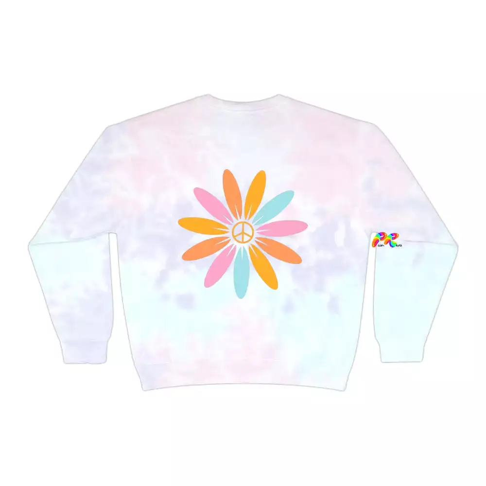 PLUR Sweatshirt Unisex Tie-Dye