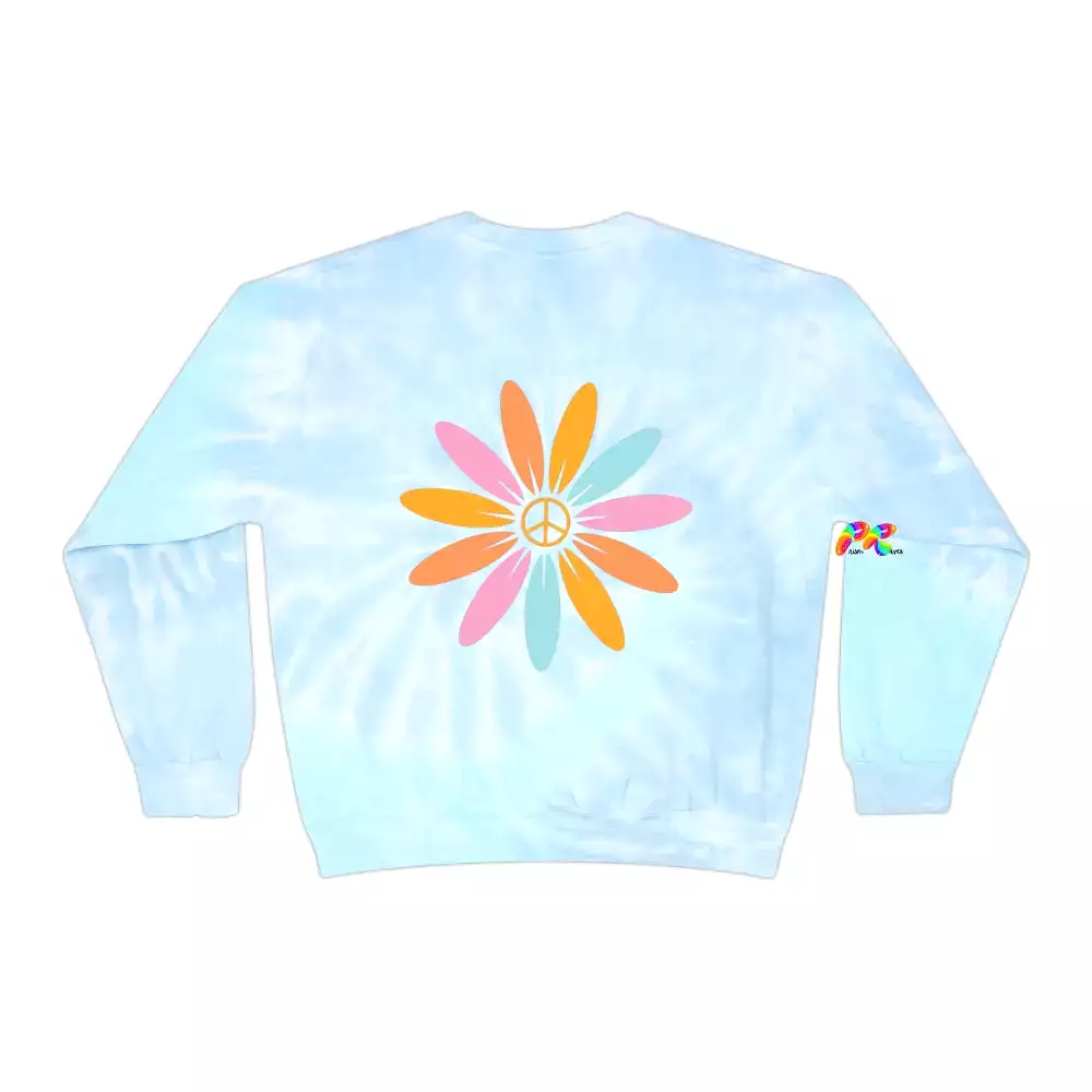 PLUR Sweatshirt Unisex Tie-Dye