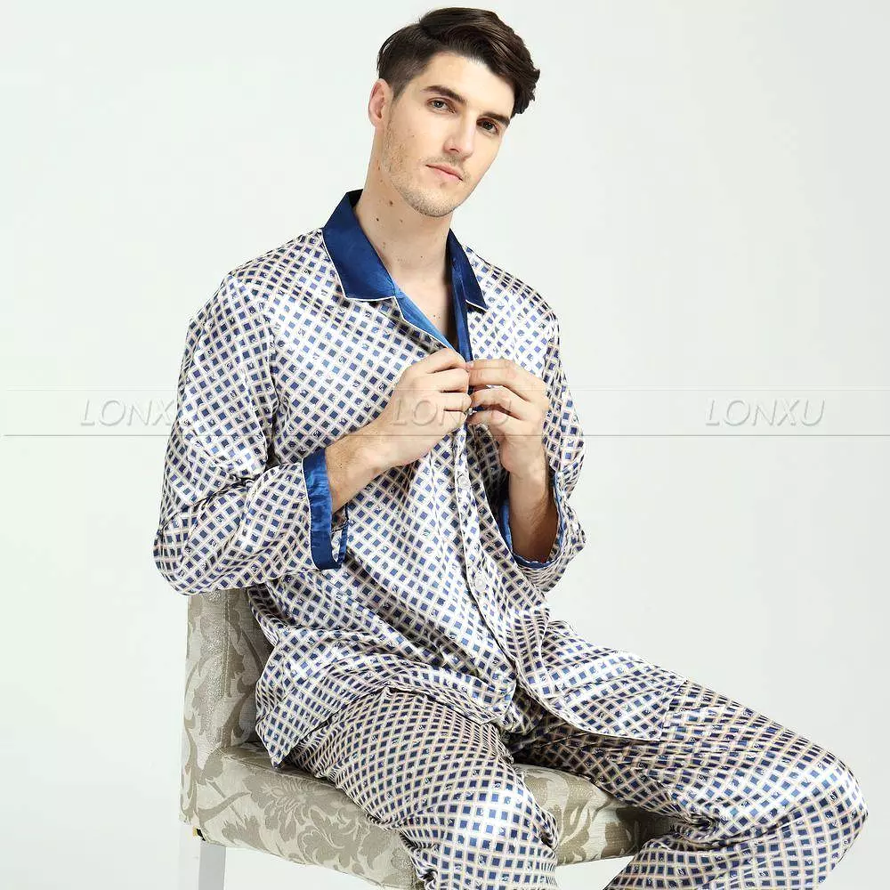 Polka Dot King Men Pajama Set