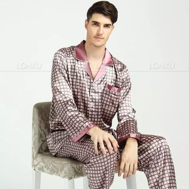 Polka Dot King Men Pajama Set