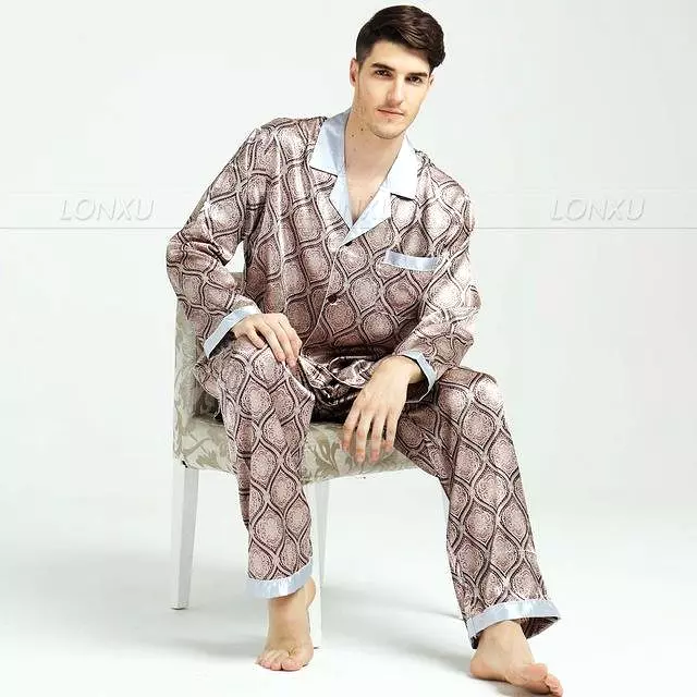 Polka Dot King Men Pajama Set