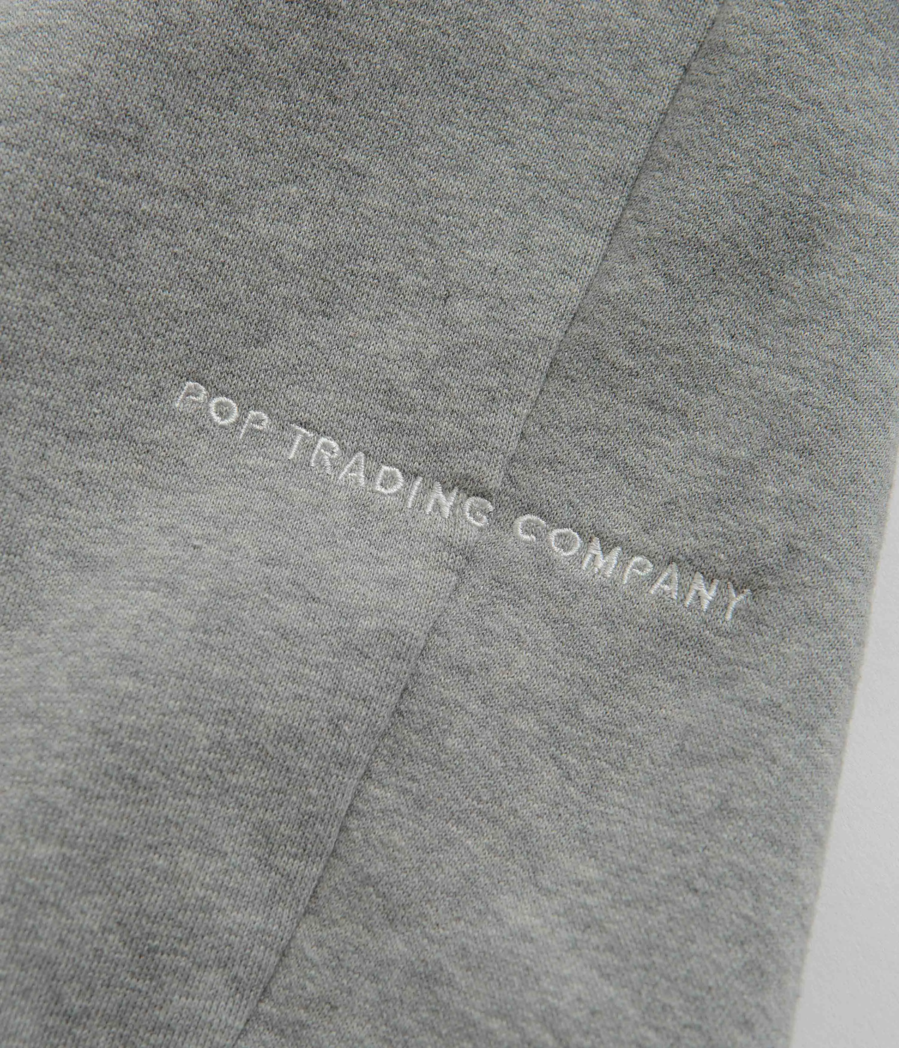 Pop Trading Company College P Hoodie - Grey Heather