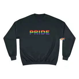 Pride Striped Champion Sweatshirt