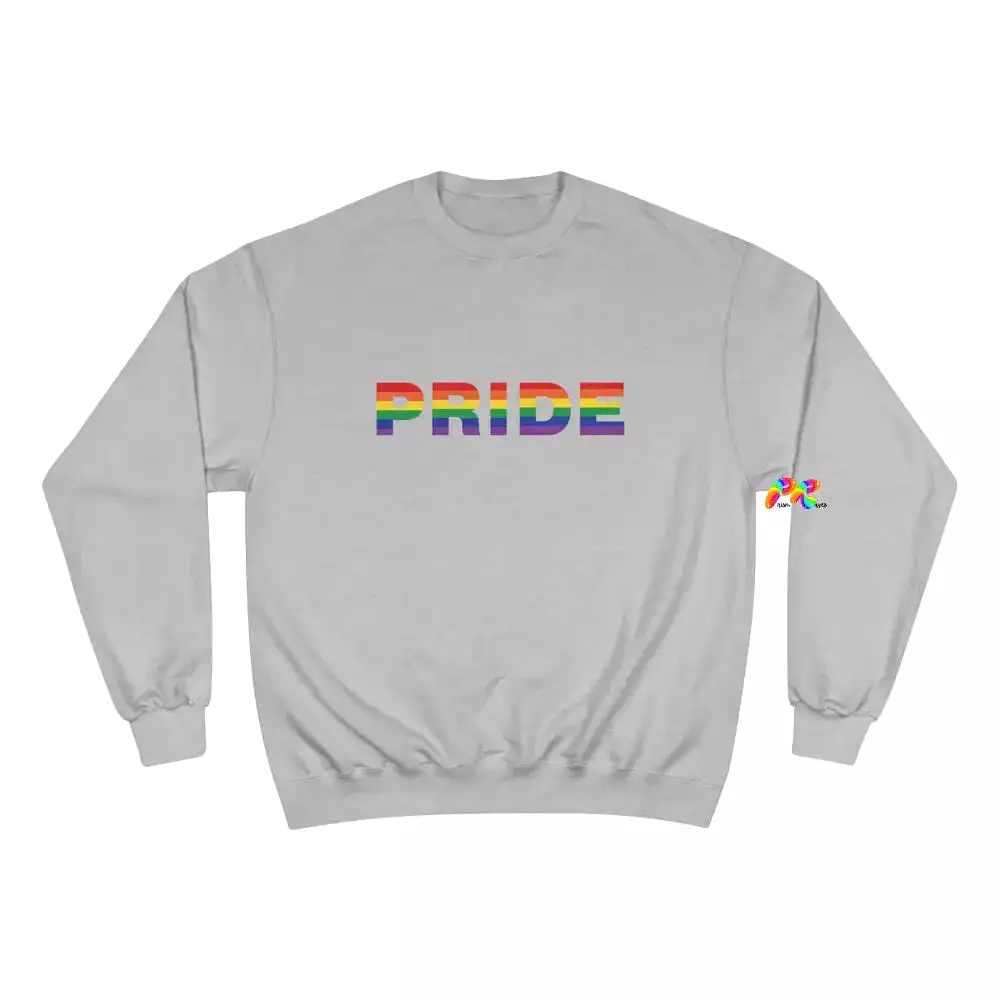 Pride Striped Champion Sweatshirt