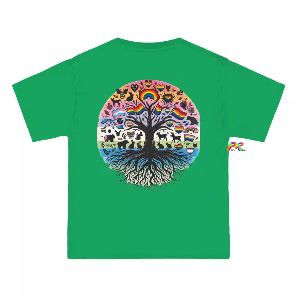 Pride/LGBTQ Tree Beefy-T  Short-Sleeve T-Shirt