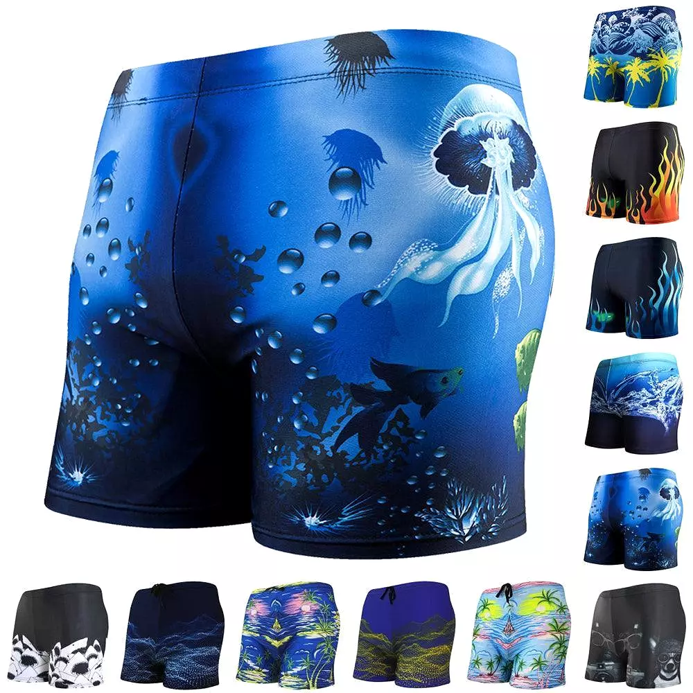 Printed Beach Shorts Trunk