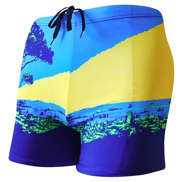 Printed Beach Shorts Trunk