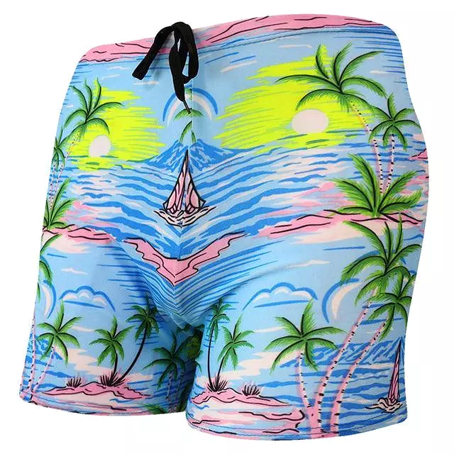 Printed Beach Shorts Trunk