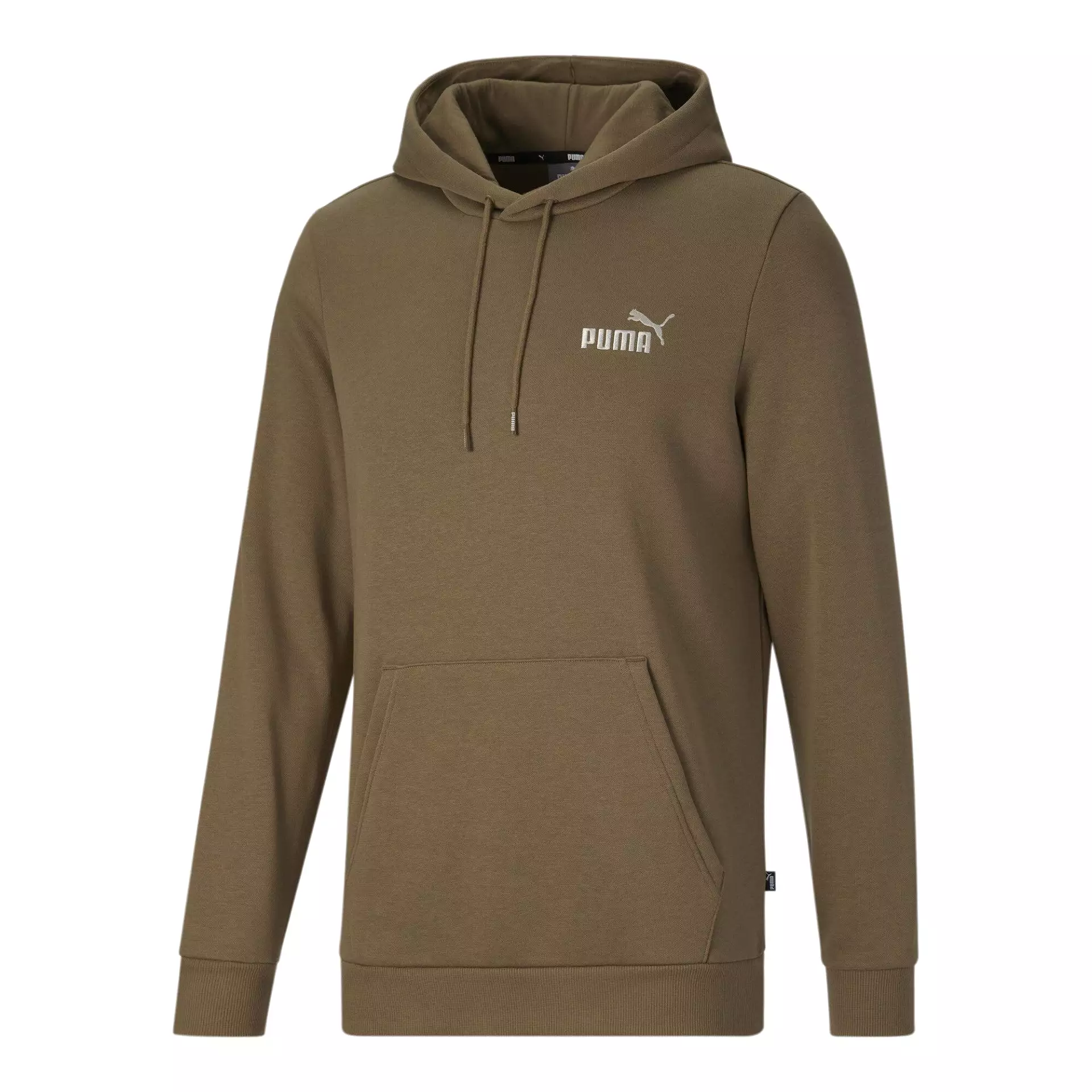 Puma Men's Essentials+ Embroidery Logo Fleece Hoodie