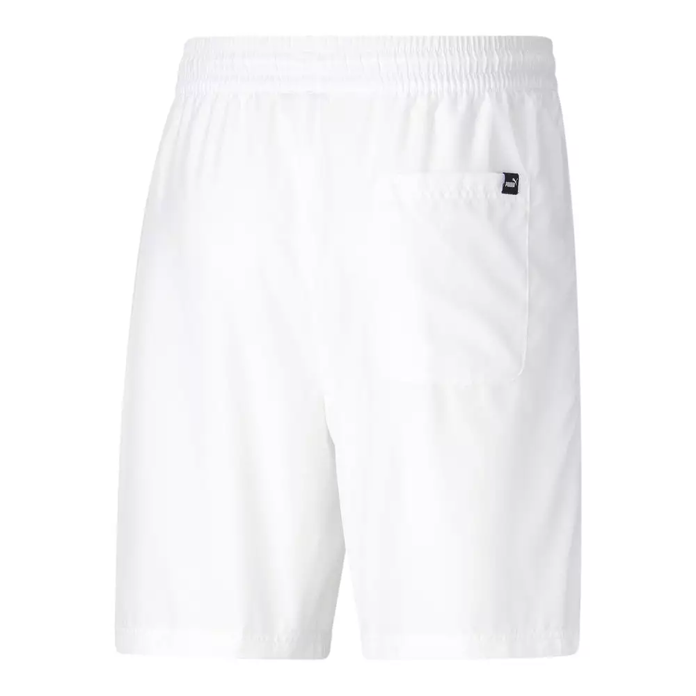 Puma Men's Essentials Embroidery Woven Shorts